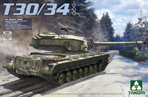 Takom 2065 1/35 US T30/34 Heavy Tank