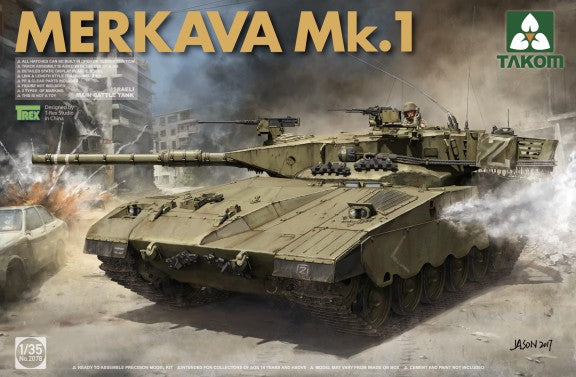 Takom 2078 1/35 Israeli Merkava Mk I Main Battle Tank