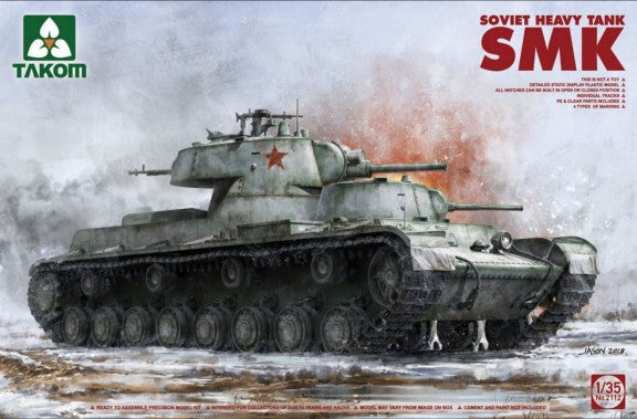 Takom 2112 1/35 Soviet SMK Heavy Tank