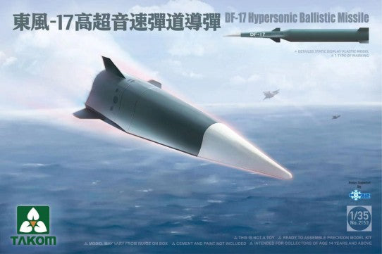 Takom 2153 1/35 DF17 Hypersonic Ballistic Missile