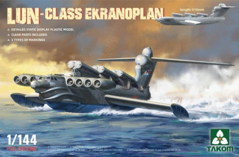 Takom 3002 1/144 Soviet LUN Class Ekranoplan Aircraft