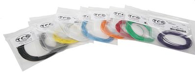 Train Control Systems (TCS) 1467 All Scale 30 Gauge Wire 10' 3.05m Roll -- Multi-Color Pack: 1 Roll Each of 9 Colors