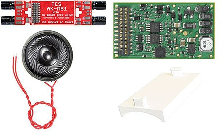 Train Control Systems (TCS) 1788 HO Scale WDK-WAL-1 WOWKit Complete Sound Conversion Kit -- Fits WalthersProto(R) EMD E8A