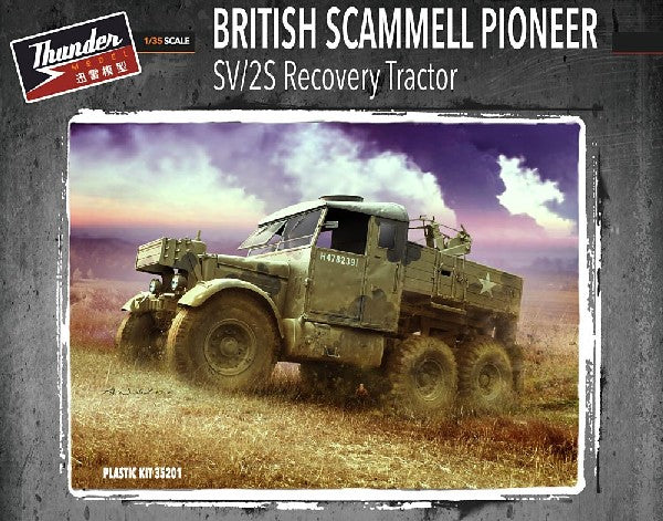 Thunder Model 35201 1/35 British Scammell Pioneer SV/2S Recovery Tractor