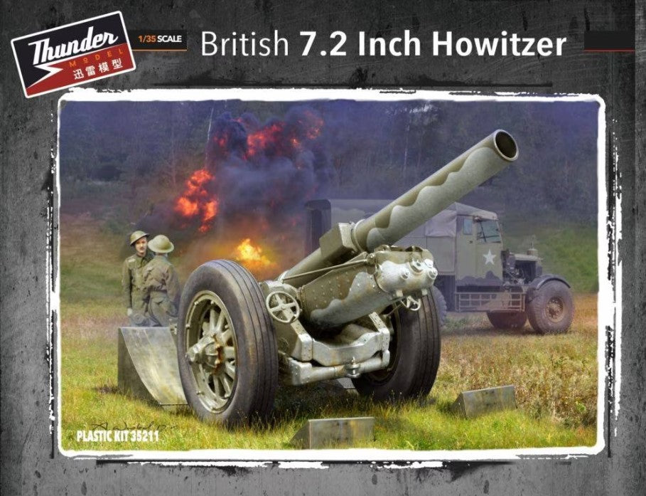 Thunder Model 35211 1/35 British 7.2-inch Howitzer