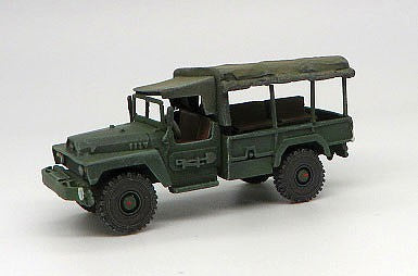 Trident Miniatures 87235 HO Scale French Army Vehicles - Kit -- ACMAT Liaison & Reconnaissance Vehicle (VLR) SM3