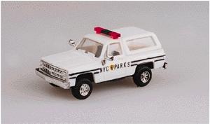 Trident Miniatures 90106 HO Scale Chevrolet Blazer - Emergency -- New York City Park Police