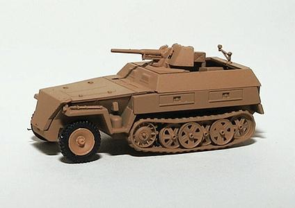 Trident Miniatures 90324 HO Scale Military - Former German Army WWII - SdKfz 250 Series Half-Tracks -- 250/3 Armored Personnel Carrier - Recoinnaissance Vehicle