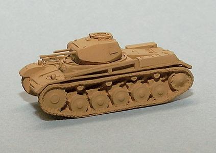 Trident Miniatures 90333 HO Scale Former German Army WWII - Light Tanks - Panzer II -- Sd.Kfz. 121 Model A (Sand)