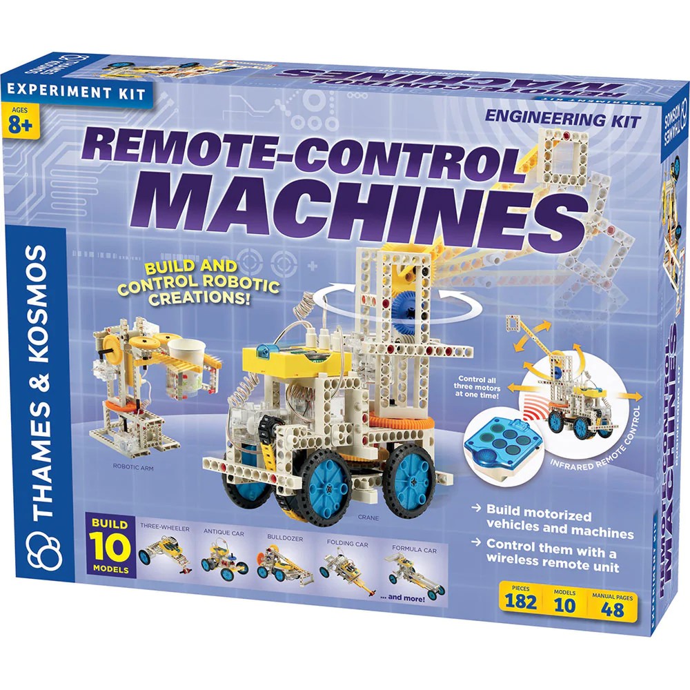 Thames & Kosmos 555004 Remote Control Machines Experiment Kit