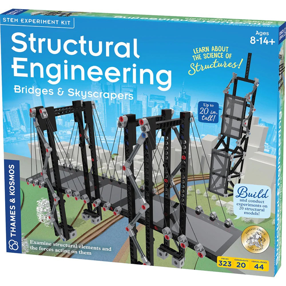 Thames & Kosmos 625414 Structural Engineering Bridges & Skyscrapers Experiment Kit