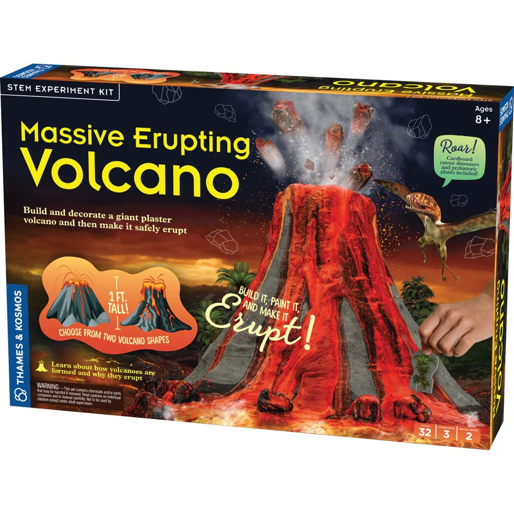 Thames & Kosmos 642116 Massive Erupting Volcano STEM Experiment Kit