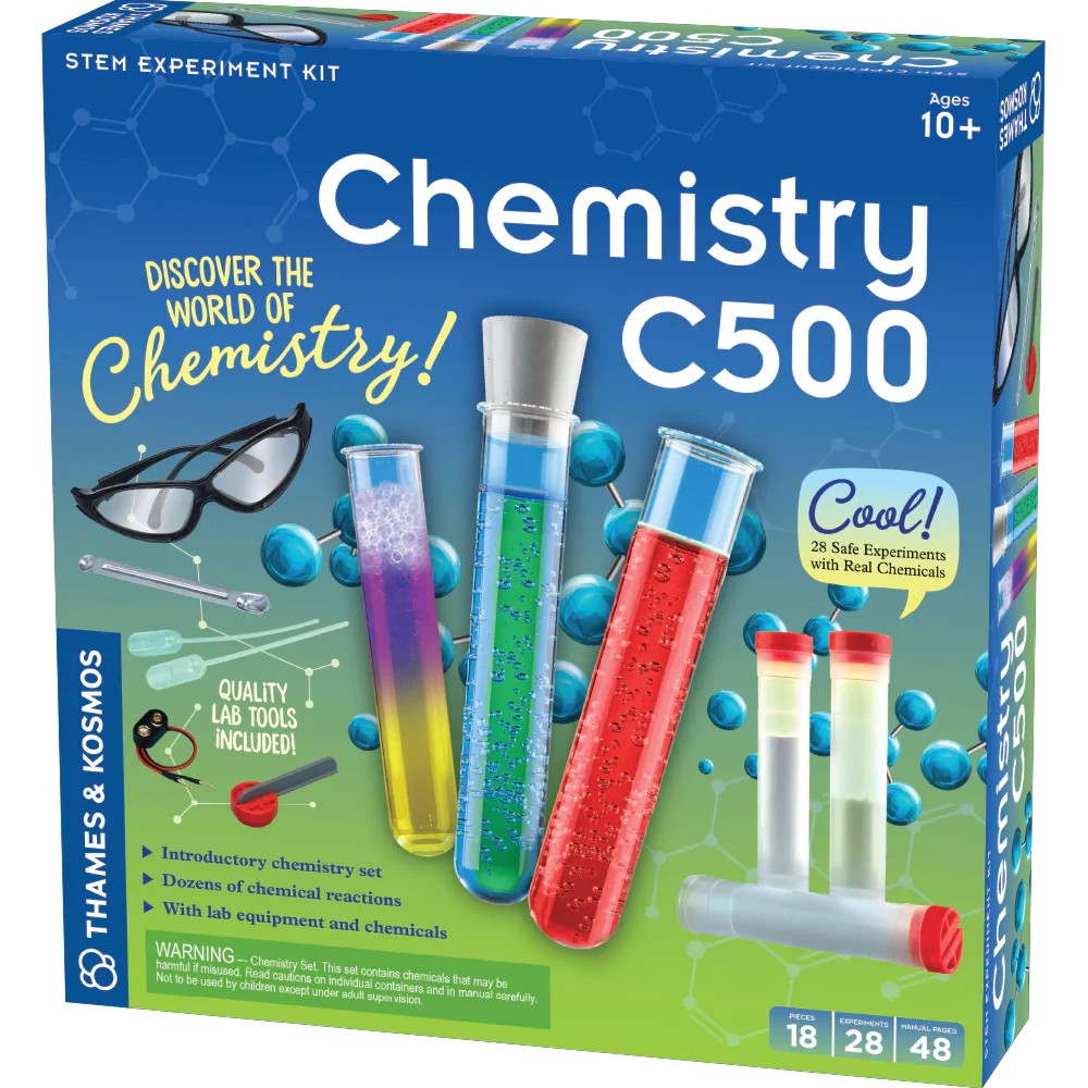 Thames & Kosmos 665012 Chemistry C500 STEM Experiment Kit