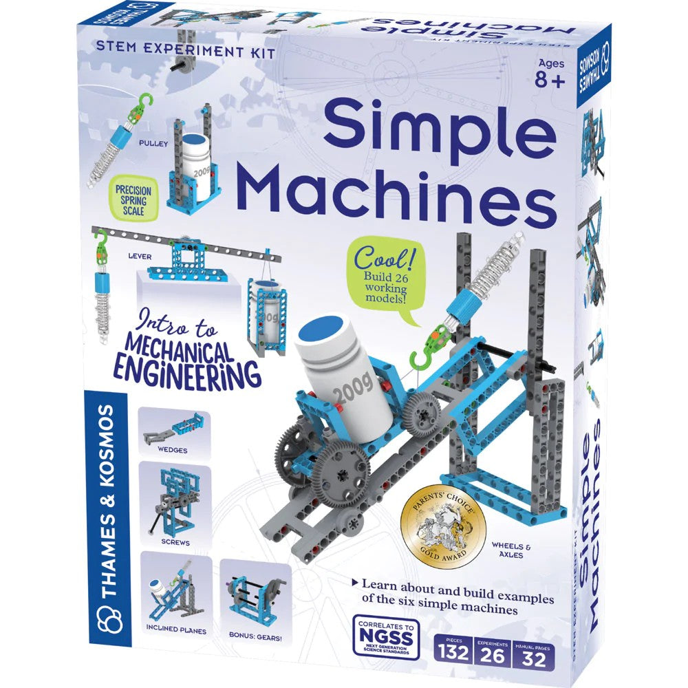 Thames & Kosmos 665069 Simple Machines STEM Experiment Kit