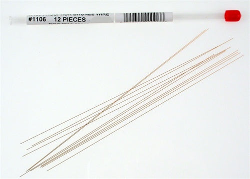 Tichy Trains 1106 .0125 Phosphor Bronze 8" Wire (12)