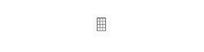 Tichy Trains 2502 N Scale Windows - Double Hung pkg(12) -- 6/6 Masonary Scale 44 Wide x 66" High (Fits .27 x .40" Opening)