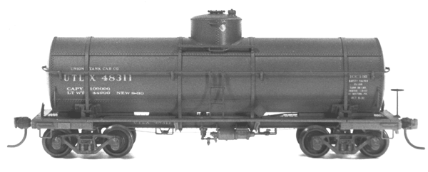 Tichy Trains 4025 HO Large Dome Tank Car Kit