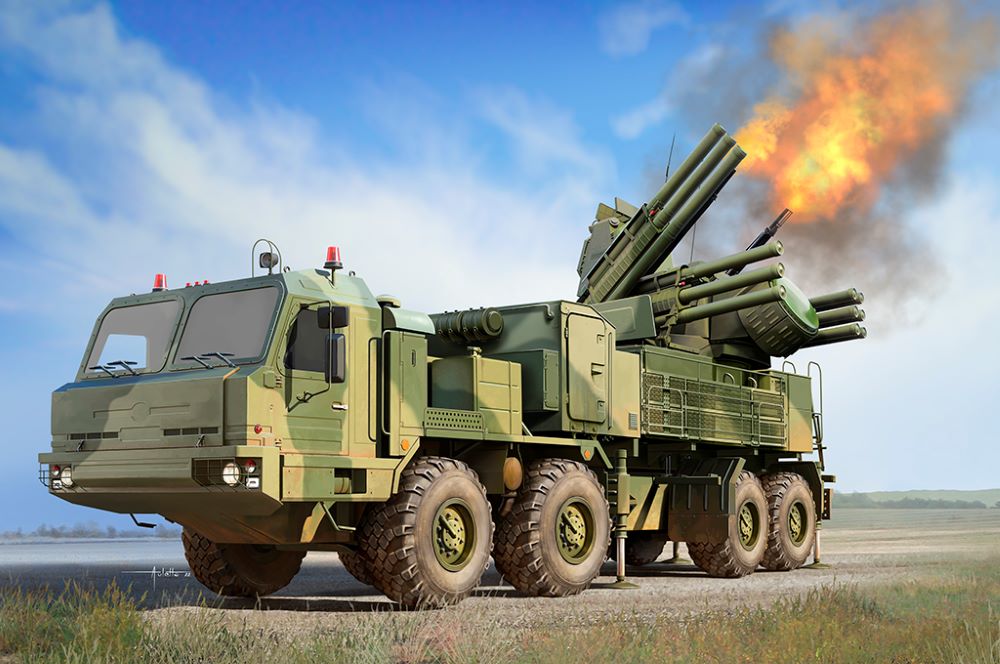 Trumpeter 1087 1/35 Russian 72V6 Combat Vehicle of 96k6 Pantsir-S1 SPAAGM BAZ6909