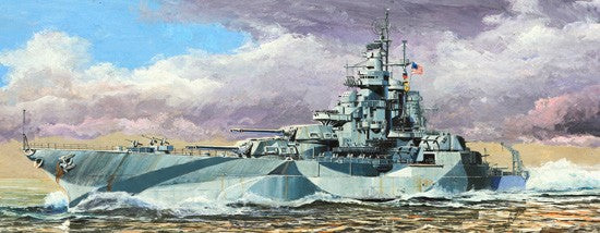 Trumpeter 5772 1/700 USS West Virginia BB48 Battleship 1945
