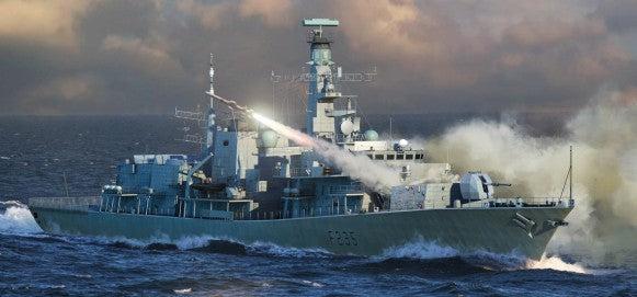 Trumpeter 6722 1/700 HMS Monmouth F235 Type 23 Frigate