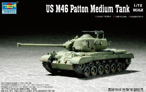 Trumpeter 7288 1/72 US M46 Patton Medium Tank