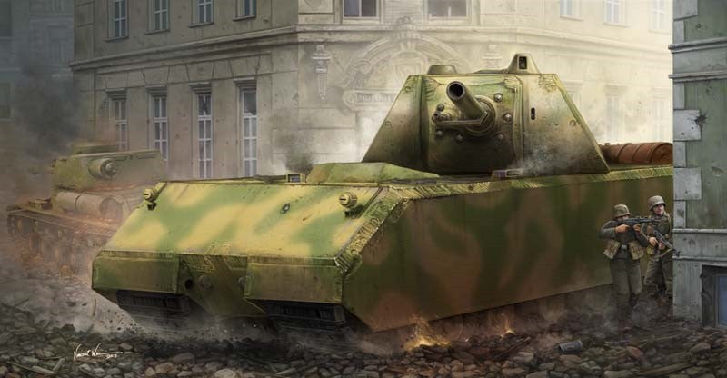 Trumpeter 9541 1/35 PzKpfw VIII Maus Tank