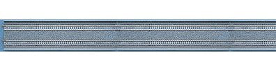 TomyTec 1069 N Scale Straight Double Track DS1120 - Fine Track -- 44-1/8" 1120mm pkg(2)