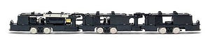 TomyTec 268710 N Scale TM-LRT04 Power Chassis Long - Standard DC -- 3-Truck, 118.2mm Wheelbase to Outer Truck Centers