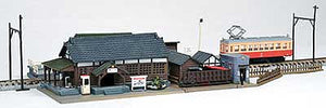 TomyTec 269960 N Scale Commuter Rail Station & Accessories Set -- Kit