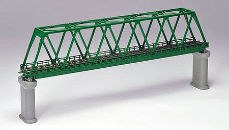 TomyTec 3033 N Scale Truss Bridge Set w/Piers - Fine Track