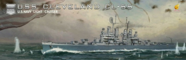 Very Fire 350920 1/350 USS Cleveland CL55 Light Cruiser