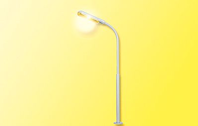 Viessmann 6091 HO Scale Whip Lamp -- Yellow LED 3-15/16" 10cm