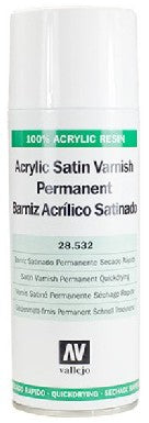 28532 Vallejo Varnish satin aerosol 400ml :: Paints :: Vallejo