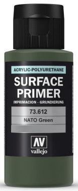 Vallejo 73612 60ml Bottle NATO Green Surface Primer (6/Bx)