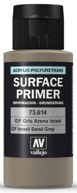 Vallejo 73614 60ml Bottle IDF Israeli Sand Grey Surface Primer (6/Bx)