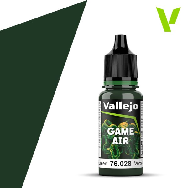 Vallejo 76028 18ml Bottle Dark Green Game Air (6/Bx)  
