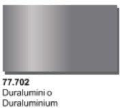 Vallejo 77702 32ml Bottle Duraluminum Metal Color (6/Bx)