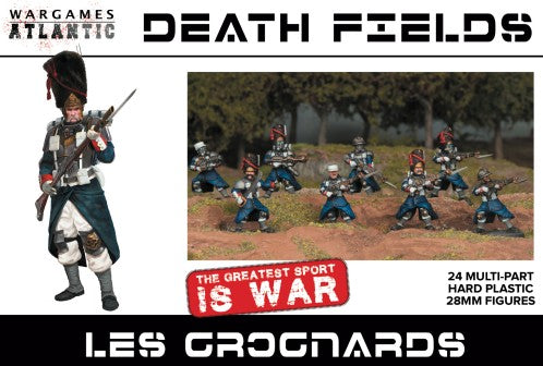 Wargames Atlantic DF2 28mm Death Fields: Les Grognards (24)