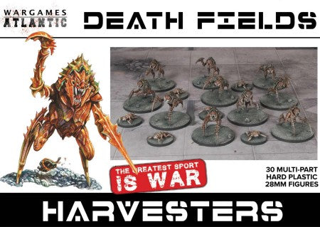 Wargames Atlantic DF9 28mm Death Fields: Harvesters Alien Bugs (30)