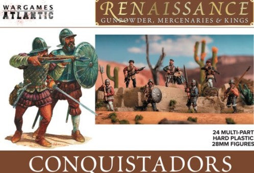 Wargames Atlantic RN1 28mm Renaissance: Conquistadors (24)