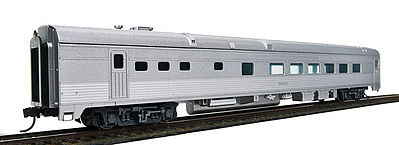 Walthers Mainline 30150 HO Scale 85' Budd Diner - Ready to Run -- Painted, Unlettered (silver)