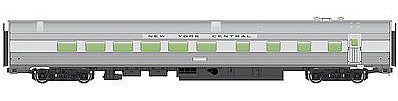 Walthers Mainline 30155 HO Scale 85' Budd Diner - Ready to Run -- New York Central (silver)