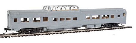 Walthers Mainline 30400 HO Scale 85' Budd Dome Coach - Ready to Run -- Undecorated