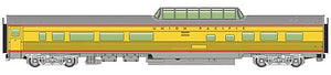 Walthers Mainline 30404 HO Scale 85' Budd Dome Coach - Ready to Run -- Union Pacific(R) (Armour Yellow, gray, red)
