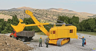 Walthers Scenemaster 11001 HO Scale Cable Excavator w/Bucket -- Kit
