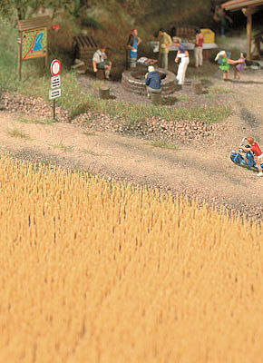 Walthers Scenemaster 1143 HO Scale Harvest Wheat Field -- Brown