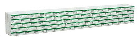 Walthers Scenemaster 949-3161 HO Scale Wrapped Lumber Load for WalthersMainline 72' Centerbeam Flatcar -- Weyerhaeuser