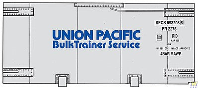 Walthers Scenemaster 8110 HO Scale 20' Tank Container - Kit -- Union Pacific(R) (white, blue)
