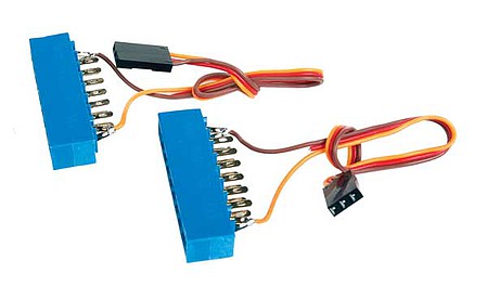 Walthers 142 All Scale Walthers Layout Control System -- Edge Connector for Tortoise(R) Switch Machine pkg(2)