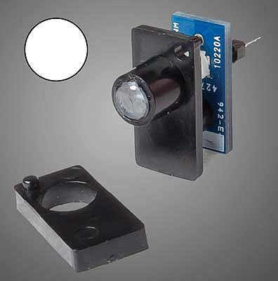 Walthers 157 All Scale Single Color LED Fascia Indicator - Walthers Layout Control System -- White